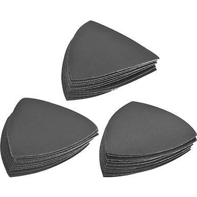 Triangle Sandpapers 600/800/1000 Grit 3-1/2 Hook And Loop Sanding Pads 30pcs