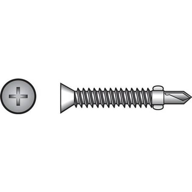 5320791 12-24 x 2 in. Phillip Flat Head Teks Screw