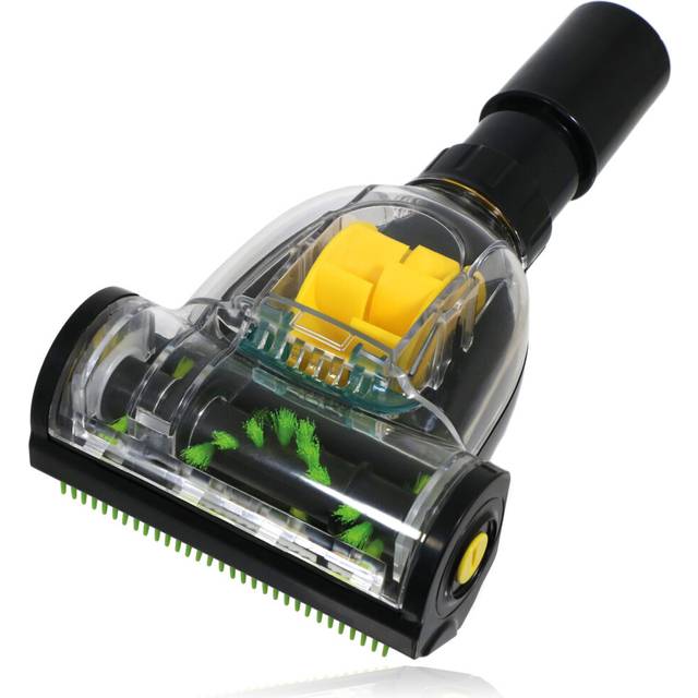 SPARES2GO Pet Hair & Dirt Removal Mini Turbo Floor Brush Tool for Shark Vacuum Cleaner (32mm/35mm)