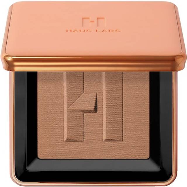 Haus Labs By Lady Gaga Power Sculpt Velvet Bronzer Med Fermenteret Arnica Solpudder Power Sculpt Bronzer Soleil Sand Fair For Women Brun