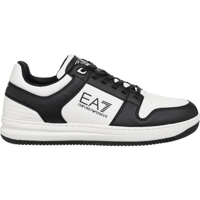 Sneaker EA7 Emporio Armani training ecopelle black/ white unisex U25EA03 X8X189 XK404 N181 44
