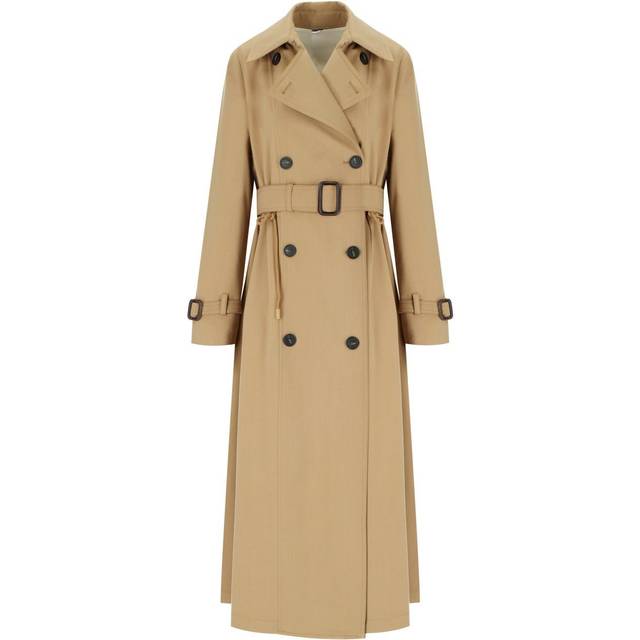 MAX MARA WEEKEND FATUO CAMEL TRENCH COAT