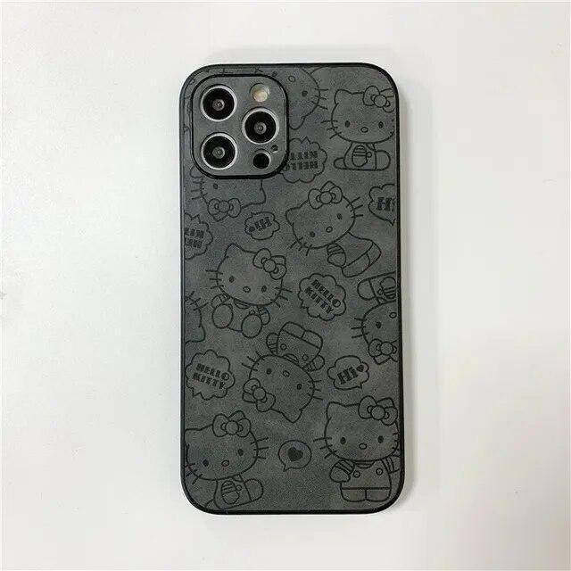 Hello Kitty Phone Case For Iphone 15 14 13 12 11 Pro Max Cover Girls Gifts-as the picture-For IPhone 15 Plus