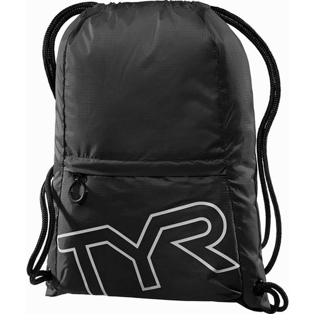 TYR Draw String Backpack - Black