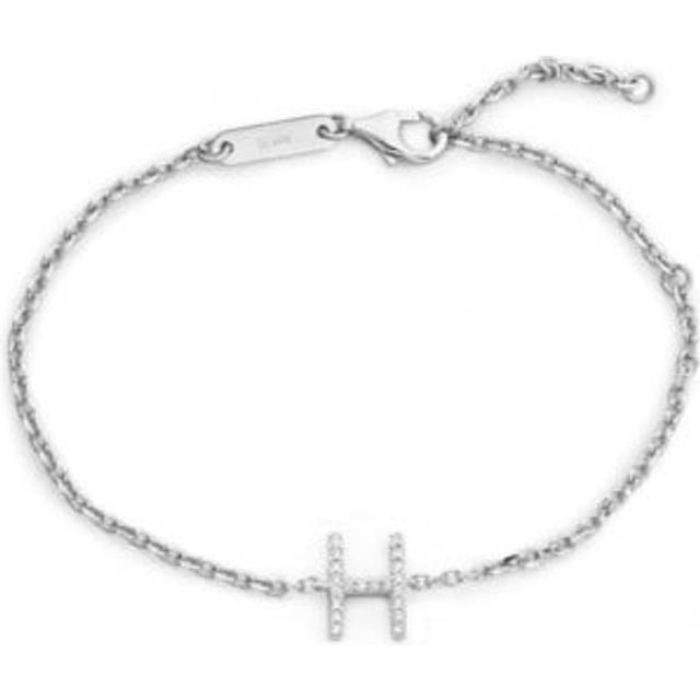 Armband irma letter bracelet h silver