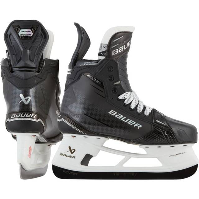 Bauer S24 Ti Supreme Shadow Skate-sr Hockeyskridskor Svart - 7.5 FIT2