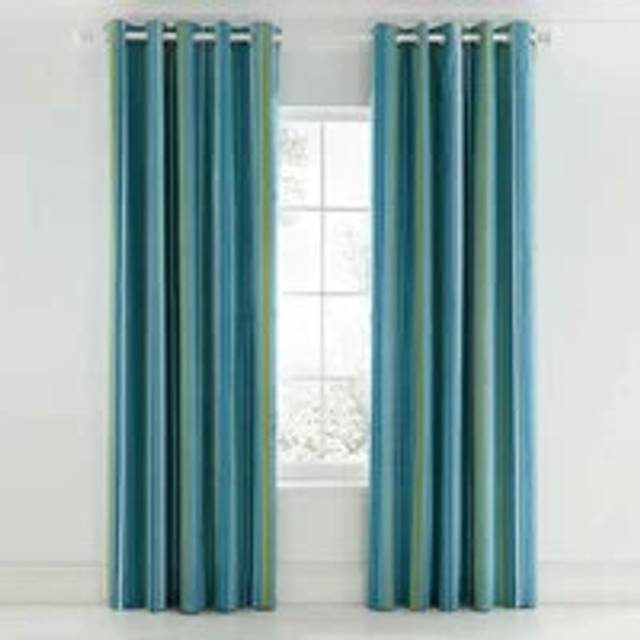 Scion Mr Fox Lined Curtains 66" x 90", Teal - Blue