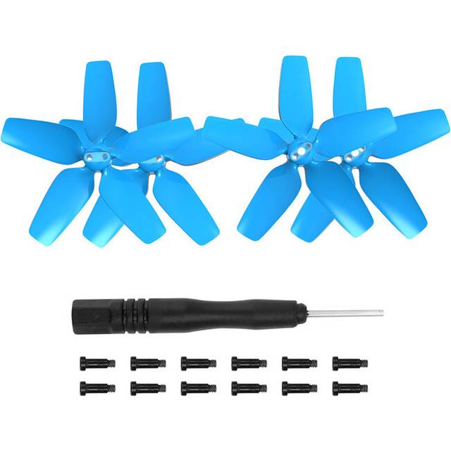 (2PairsBluePropellers) For DJI  Propeller Props Blade Replacement Light Weight Wing Fans Propellers