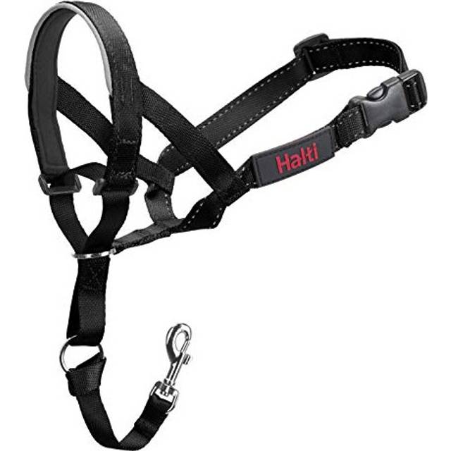 Halti Headcollar, Dog Harness to Stop Pulling on Lead, for Small, Medium and Large Dogs, Black, Size 3