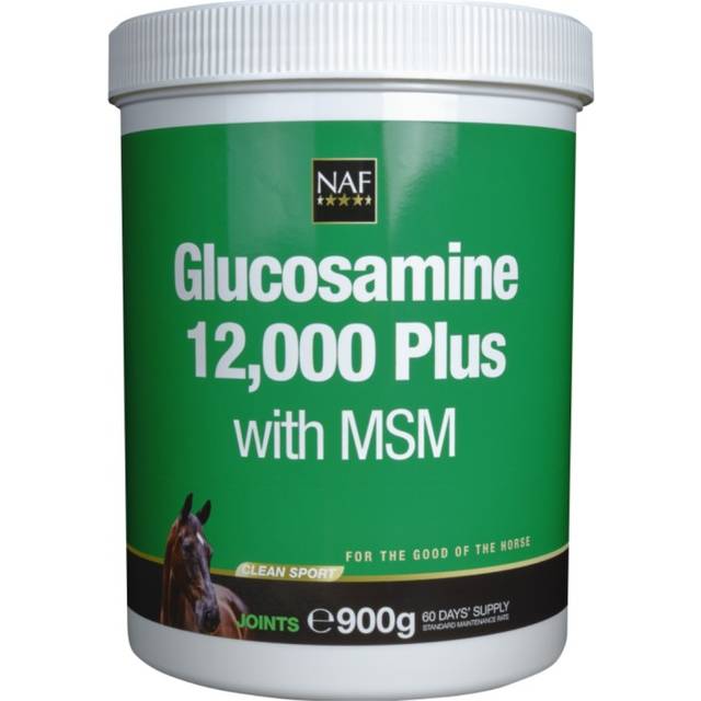 Ledtillskott Glukosamin NAF Glucosamine 12.000 Plus MSM 900 g