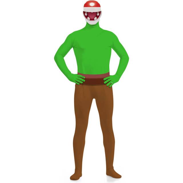 (Green Brown, S) Super Mario Bowser Yoshi Piranha Plant Buzzy Beetle Cosplay Leotard Costumes