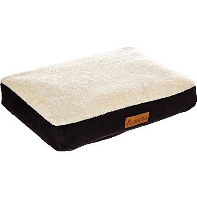 Pet Bed to fit Small, Medium, Large, XL or XLL Dog Cage by Ellie-Bo (71x48x10cms to fit 30 inch Medium Ellie-Bo Cage, Black)
