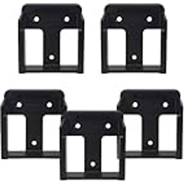 StealthMounts Battery Mounts for Makita LXT | Cordless Battery Holders for Makita 18v Power Tools | 5 Pack | Black