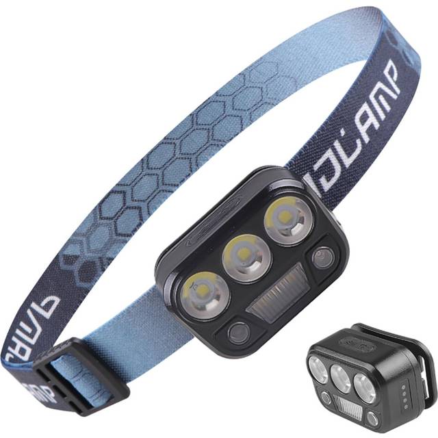Chronus Rechargeable Headlamp, Led Flashlight with Motion Sensor, 5 Mode High Performance Head Light for Outdoor Fishing Camping Running