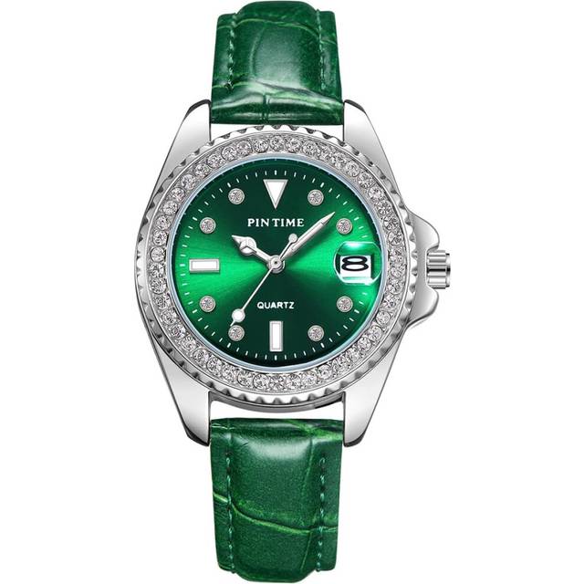 VEANXIN Trend Watches for Women Diamond Style Elegant Ladies Watch Date Luminous Waterproof Quartz Wristwatch