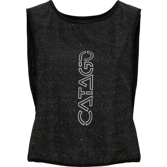 Reflective riding vest for trainer Catago - Noir