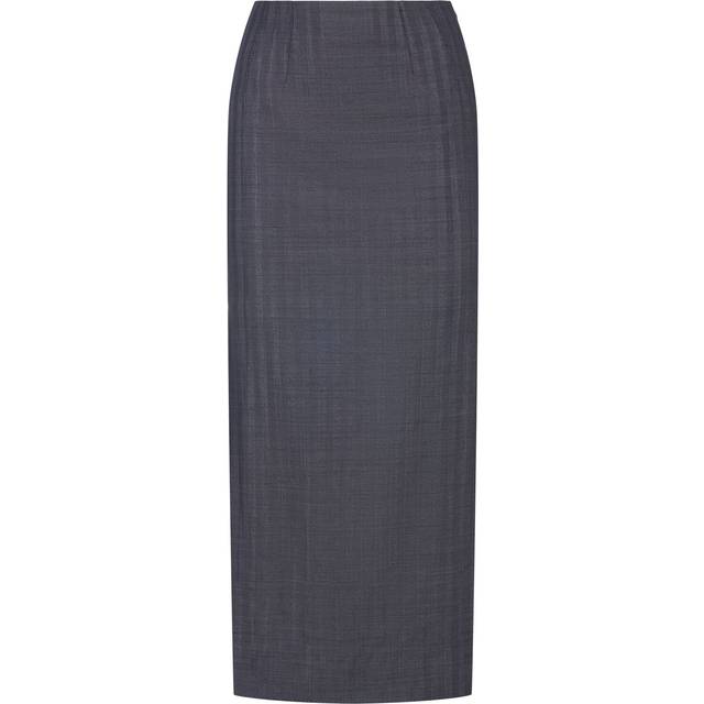 Etro Wool-blend pencil skirt - blue (UK 8)