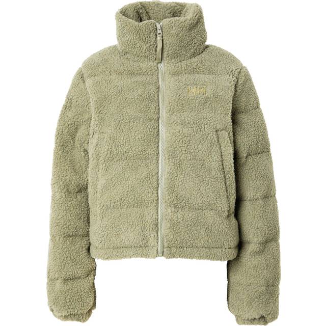 Helly Hansen YU Teddy Pile Jacket - Fleecetröjor - Dam Lav Green M