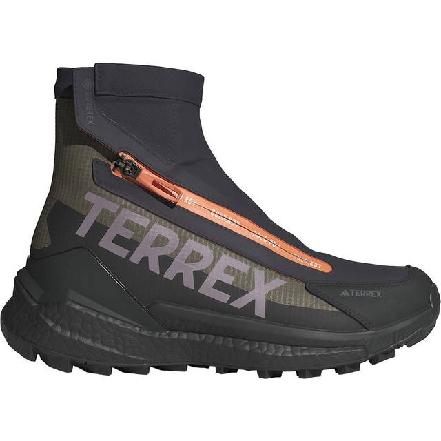 Terrex Free Hiker 2 Cold.Rdy Hiking Shoes - Olive Strata / Preloved Fig / Amber Tint - 4.5
