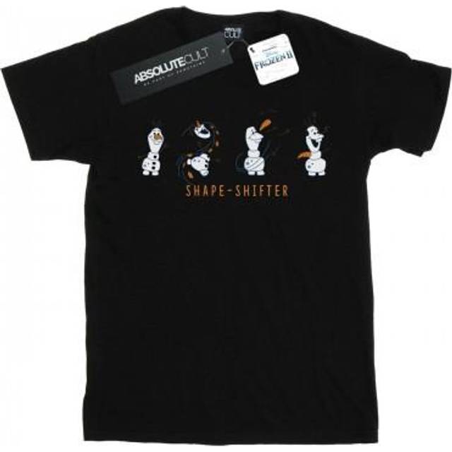 (XL, White) Disney Mens Frozen 2 Olaf Shape-Shifter T-Shirt