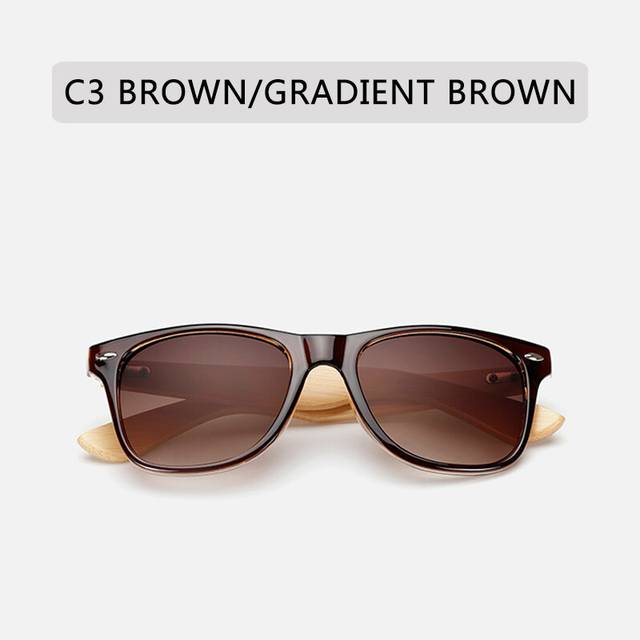(C3, Other) new bamboo sunglasses female wooden sunglasses brand designer mirror original