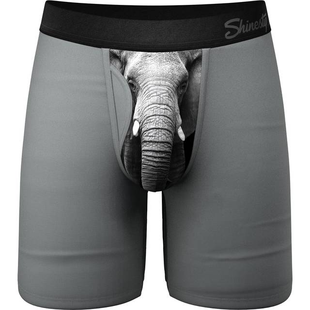 Shinesty Ball Hammock Mens Underwear with Pouch for Balls | Mens Boxer Briefs Long Leg | Anti-Chafing  Moisture Wicking  Breathable  Scrotal Support |