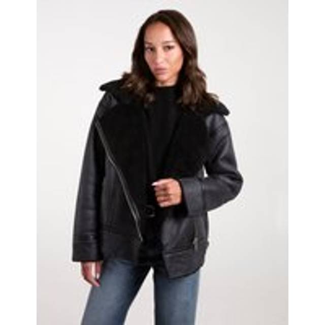 Classic Aviator Jacket - 14 / CHARCOAL