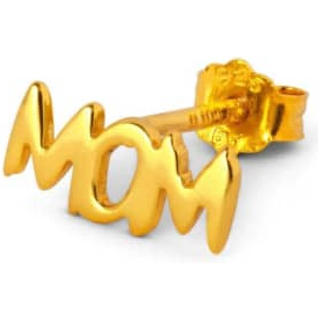 Lulu Copenhagen - Orecchino Gold Plated 925 Lulu1396 Word Mom