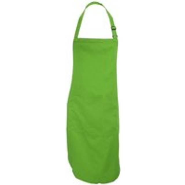 (One Size, Olive) Dennys Adults Unisex Catering Bib Apron With Pocket
