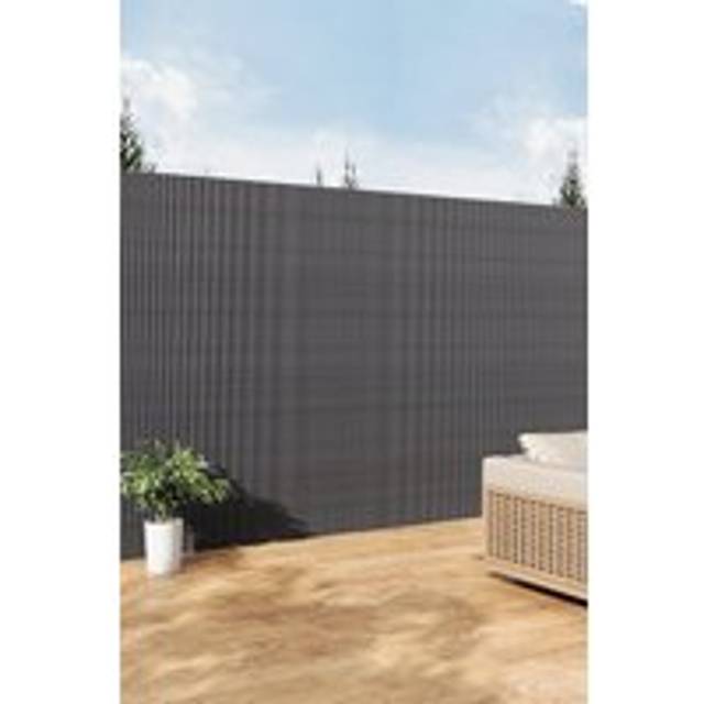 Sun-blocked Screen Panels Outdoor Privacy Fence - Dark Grey - XL