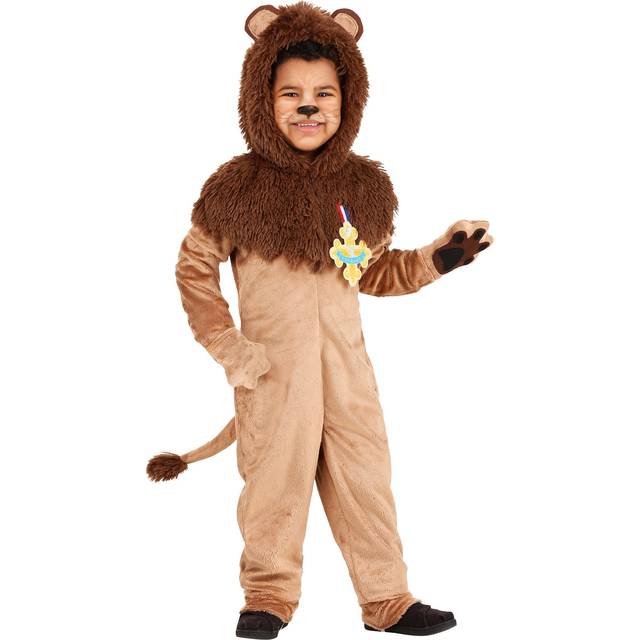 Wizard of Oz Toddler Cowardly Lion Costume | Movie Costumes - Yellow&#47;Brown (18MO)