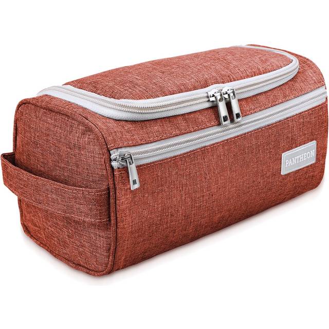 Pantheon Men's Toiletry Bag - Travel Toiletry Bag Wash Bag Hanging Dopp Kit Shaving Kit for Bathroom Shower - Mens Travel Bag Hanging Toiletry Organiz