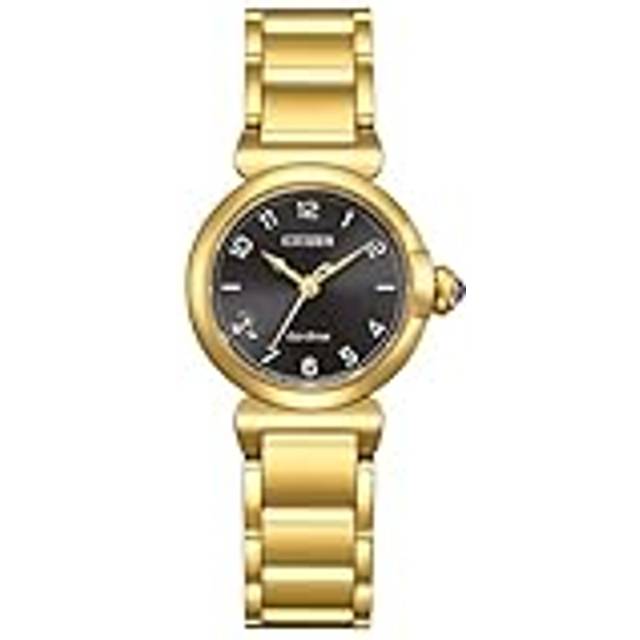 Citizen l grey dial eco-drive casual women's ladies watch em1132-88h