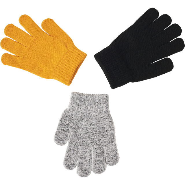 Ellos Collection - Fingervantar Magic Glove 3-pack - Gul