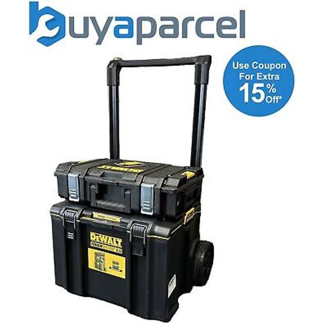 Dewalt - DS450 Toughsystem Rolling Mobile Tool Storage Box Trolley + DS150 Case