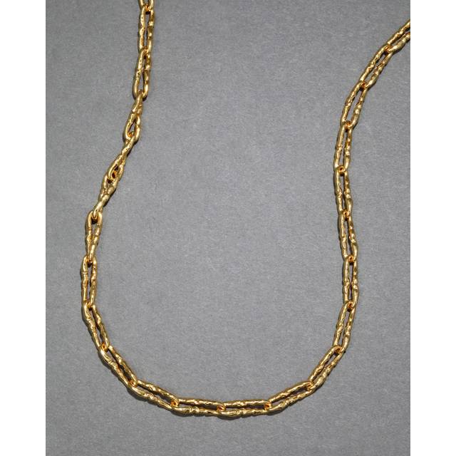 Alexis Bittar Brut Twisted Link Long Necklace in Gold | Statement Jewelry from Alexis Bittar (One Size)
