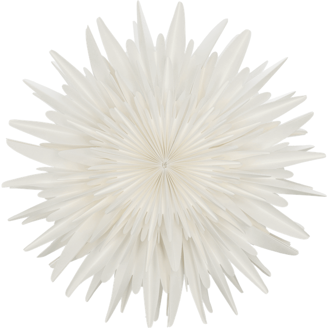 Scandi Living Luna advent star white 45 cm