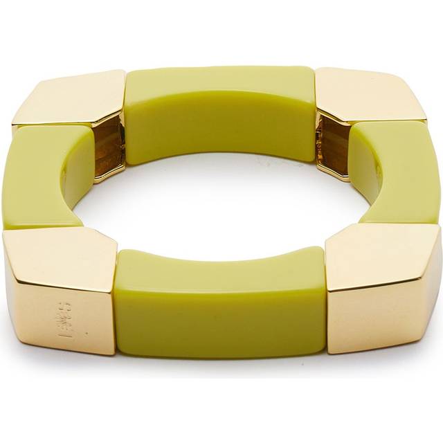 Trina Turk 14K Plated Geo Stretch Bangle Bracelet