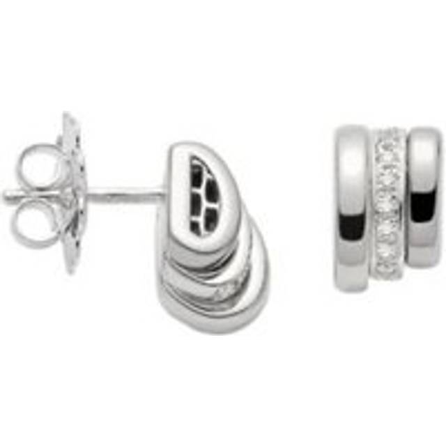 Fope Prima 18ct White Gold 0.13ct Diamond Stud Earrings
