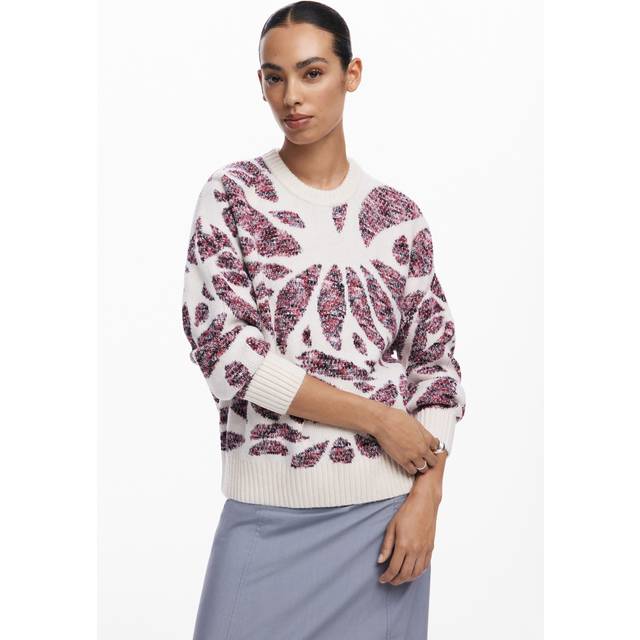 Woman sweater Desigual Kamloops - Blanc - XL