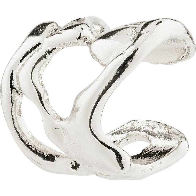 Pilgrim ZENA ear cuff silverpläterad