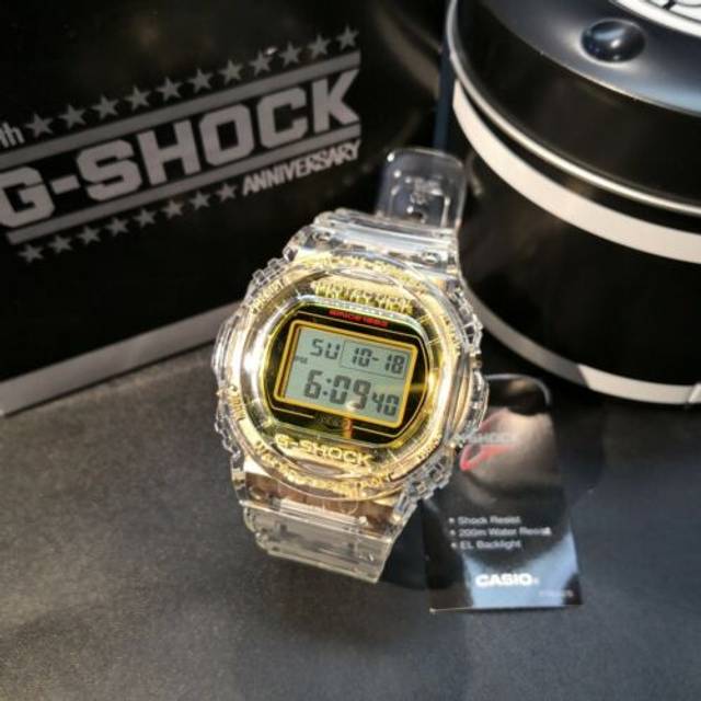 CASIO G-Shock Digital 'Translucent Gold' - translucent gold - Free