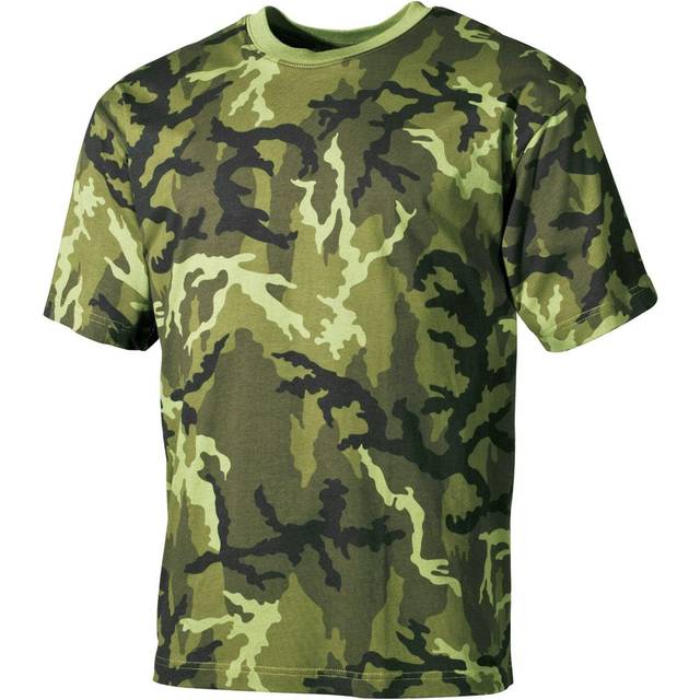 MFH Camouflage T-shirt Brun, Grön