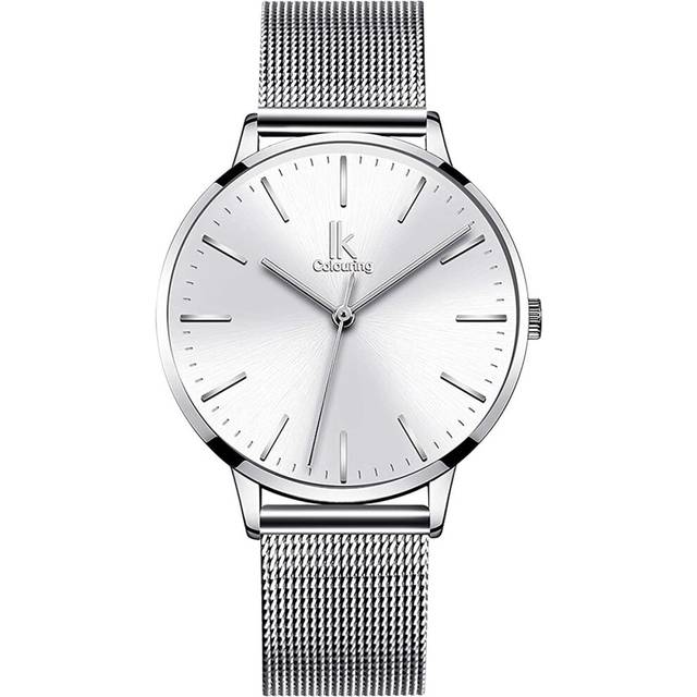 VEANXIN Women's Japanese Quartz Watch Luxury Ultra-Thin Simple Mesh Belt Ladies Beautiful Dress Watch