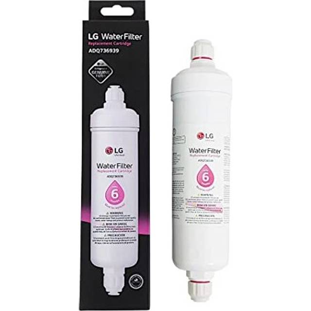 LG ADQ73693901 / ADQ736939 Replacement fridge water filter for LG refrigerators