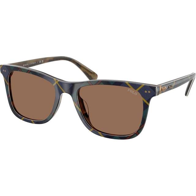 Polo Ralph Lauren PH4220U 562573 - Shiny Tartan Dress Gordon (Dark Brown)
