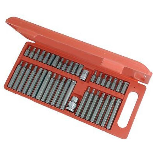 40 Piece Spline and Hex Star Bit Set 3/8 and 1/2 inch (Genuine Neilsen CT1436)