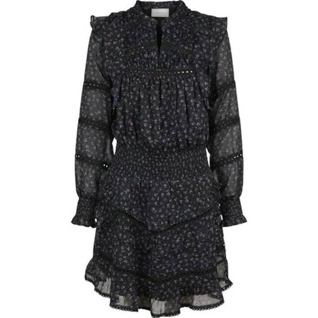 Neo Noir Harmoni Mini Rose Dress Dam Korta Klänningar Stl. 34 - Från Magasin - Black (34)