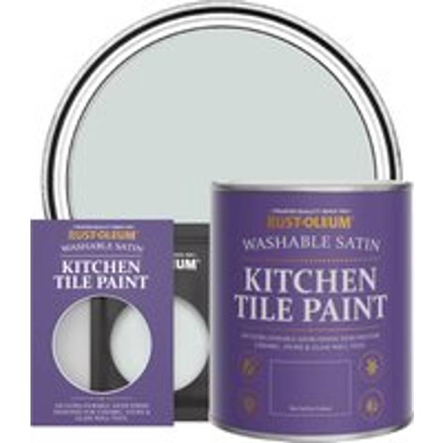 Rust-Oleum Kitchen Tile Paint, Satin Finish - DOVE - 10ml - Grey