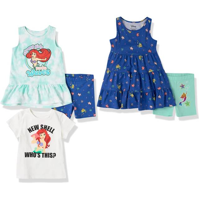 Amazon Essentials Disney  Marvel  Star Wars  Frozen girls Mix-and-Match Outfit Sets (Previously Spotted Zebra), PrincessWaves, Large